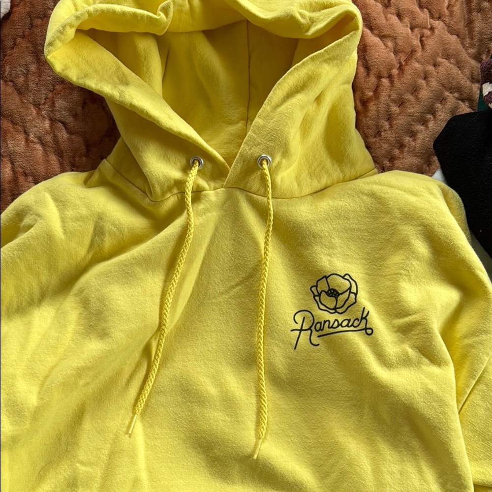 Yellow Ransack Hoodie